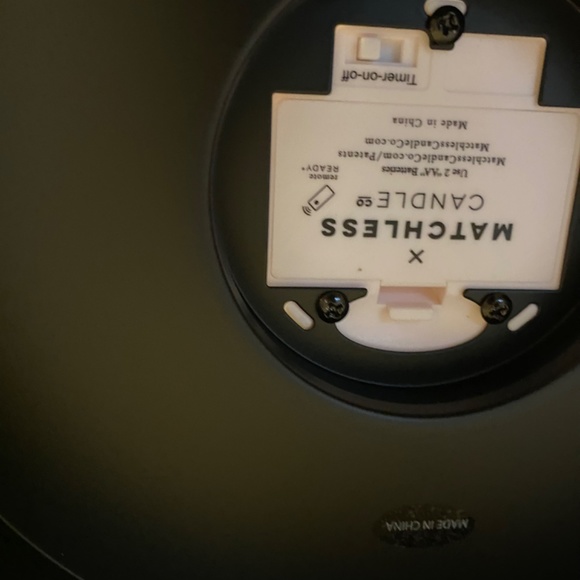 Candle cage with Matchless Candle with remote control and greenery new in box - Picture 6 of 6